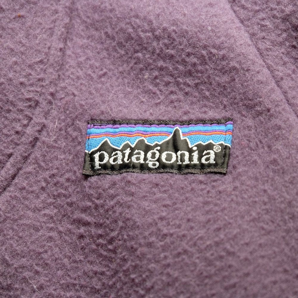 Vintage Retro Patagonia Fleece Bomber Jacket - Picture 3 of 8